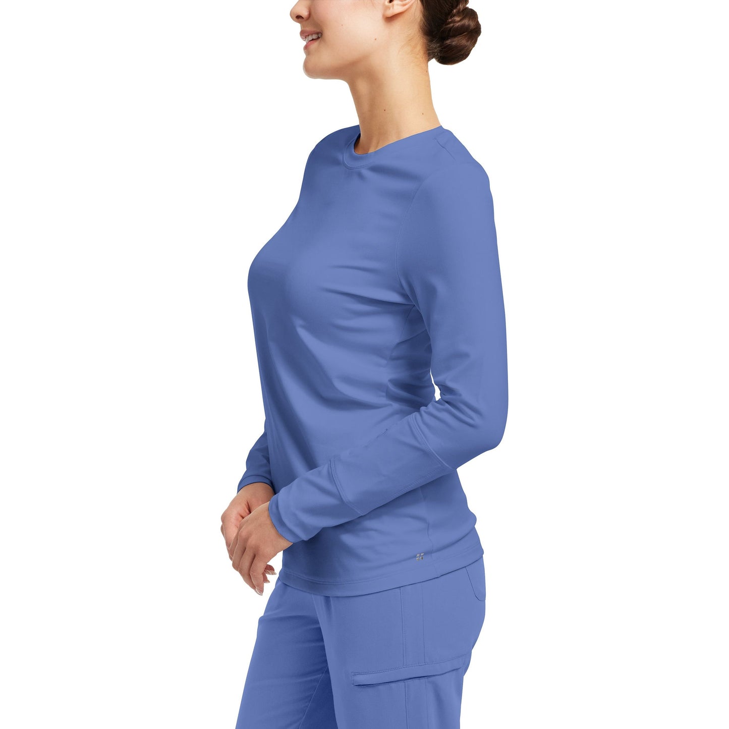 White Cross CRFT Women's 1-Pocket Long-Sleeve Tee