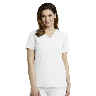 Women's 3 Pocket V-Tess Scrub Top