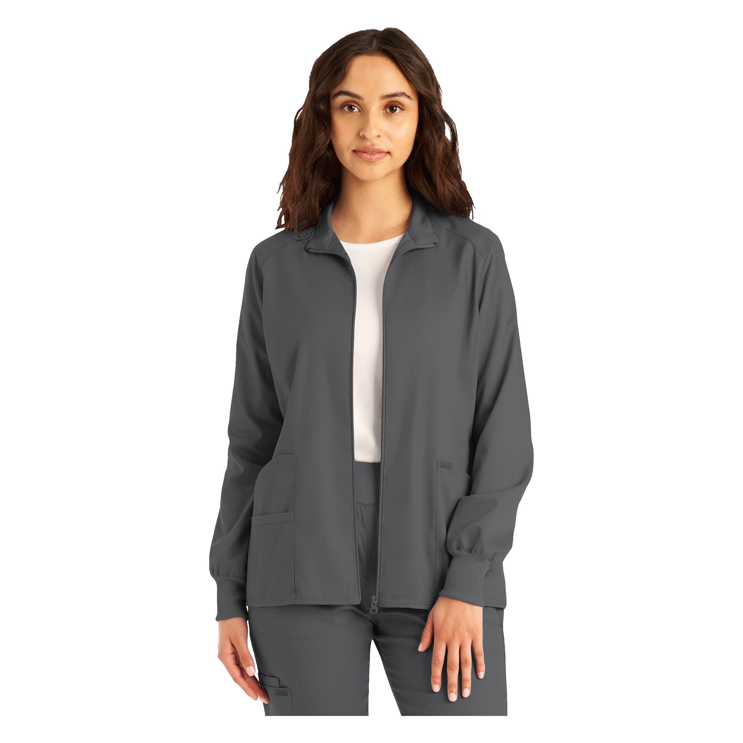 Landau ProFlex Women's 3-Pocket Scrub Jacket – AP-UNIFORMS