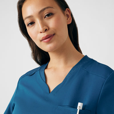 Unisex 2 Pocket V-Neck Scrub Top