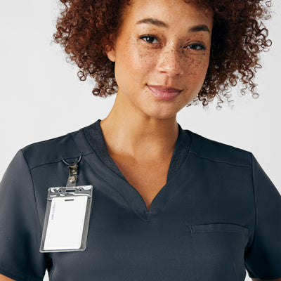 White Cross VIBE Women's 2 Pocket V-Neck Tuck-In Scrub Top for Nursing