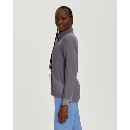 White Cross FIT Women's 3-Pocket Warm-Up Scrub Jacket