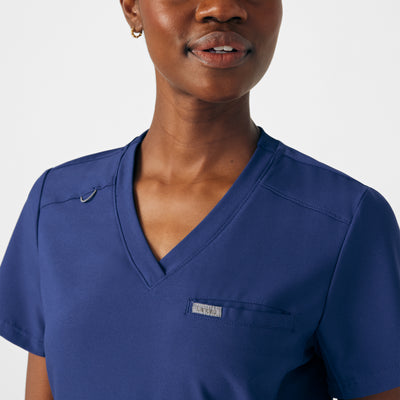 Women's 2 Pocket Forward Scrub Top