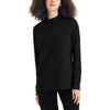 Black - White Cross CRFT Women's 3-Pocket Quarter-Zip Pullover Top - Front View
