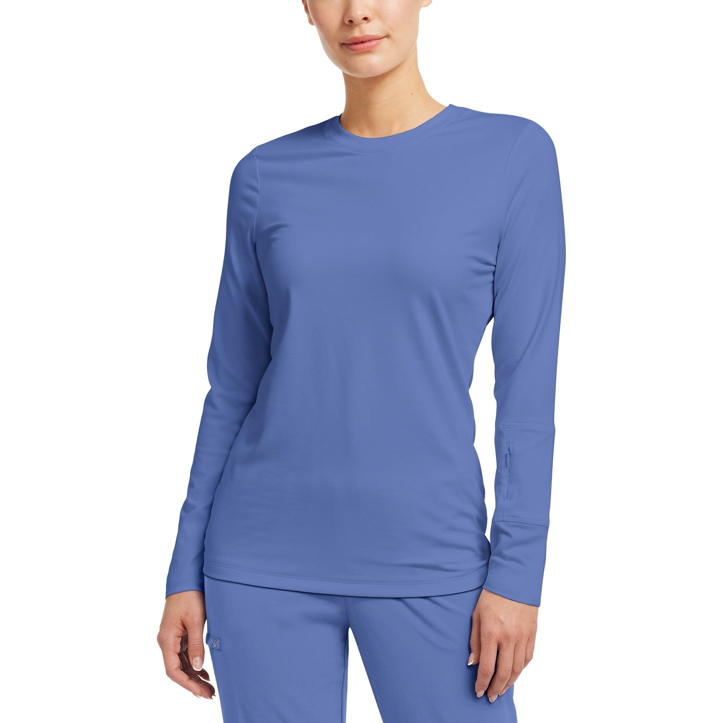 White Cross CRFT Women's 1-Pocket Long-Sleeve Tee