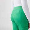 Cool Mint - Landau ProFlex Women's 5 Pocket Cargo Scrub Pant for Nursing