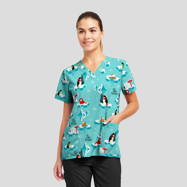 Women's 3 Pocket Prints Tunic