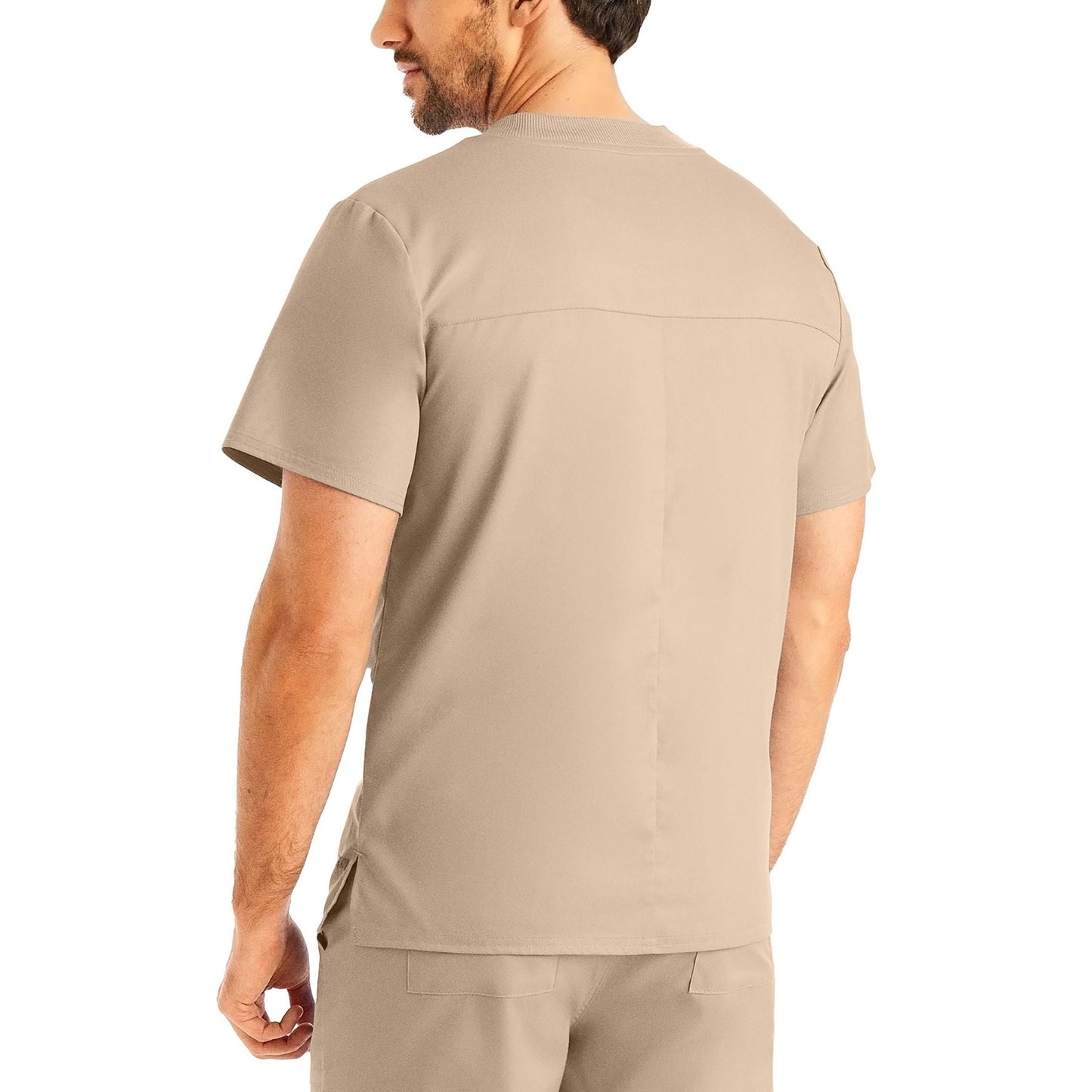 Landau ProFlex Men's 2-Pocket V-Neck Scrub Top