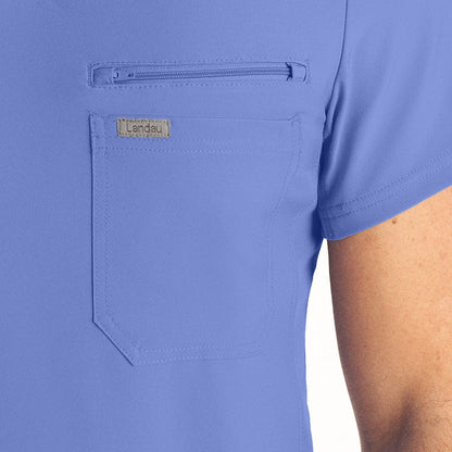 Landau Forward Men's 2-Pocket V-Neck Scrub Top