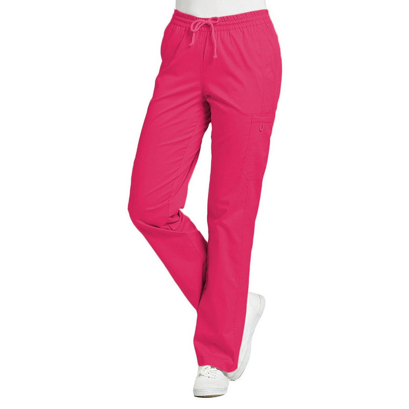 White Cross Allure Women's Cargo Drawstring Scrub Pants for Nursing