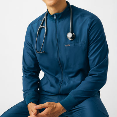 Men's 3 Pocket Scrub Jacket