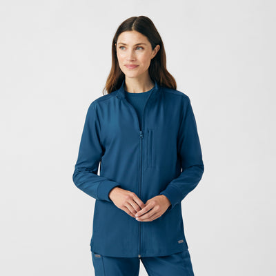 Women's 3 Pocket Scrub Jacket