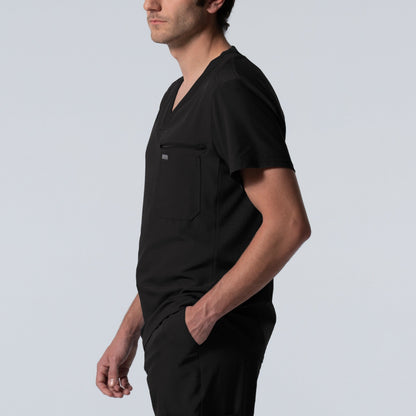 Landau Forward Men's 2-Pocket V-Neck Scrub Top