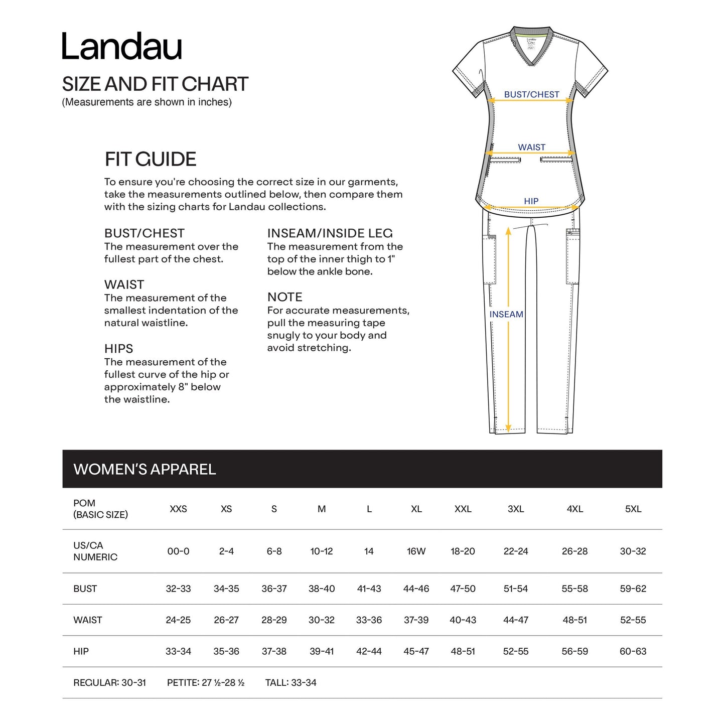 Landau ProFlex Women's 3-Pocket Scrub Jacket