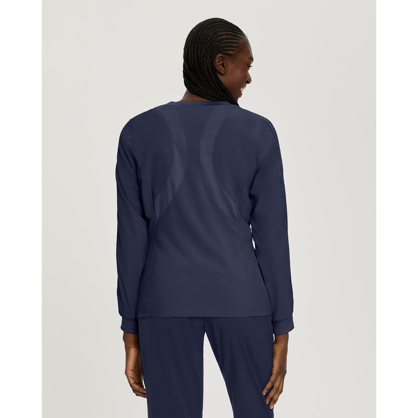 White Cross FIT Women's 2-Pocket Warm-Up Scrub Jacket