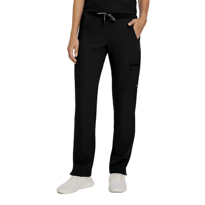 Women's 6 Pocket V-Tess Cargo Scrub Pants