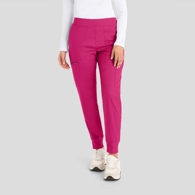 Landau ProFlex Women's 6 Pocket Cargo Jogger Scrub Pant for Nursing