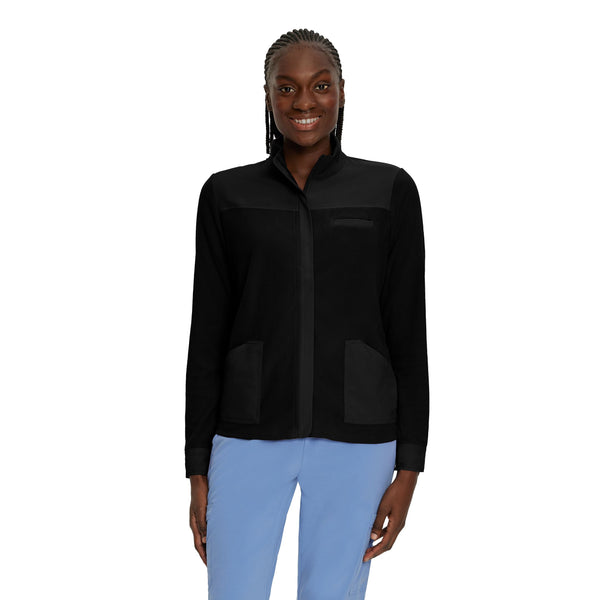 Women's 3 Pocket FIT Warm-Up Scrub Jacket