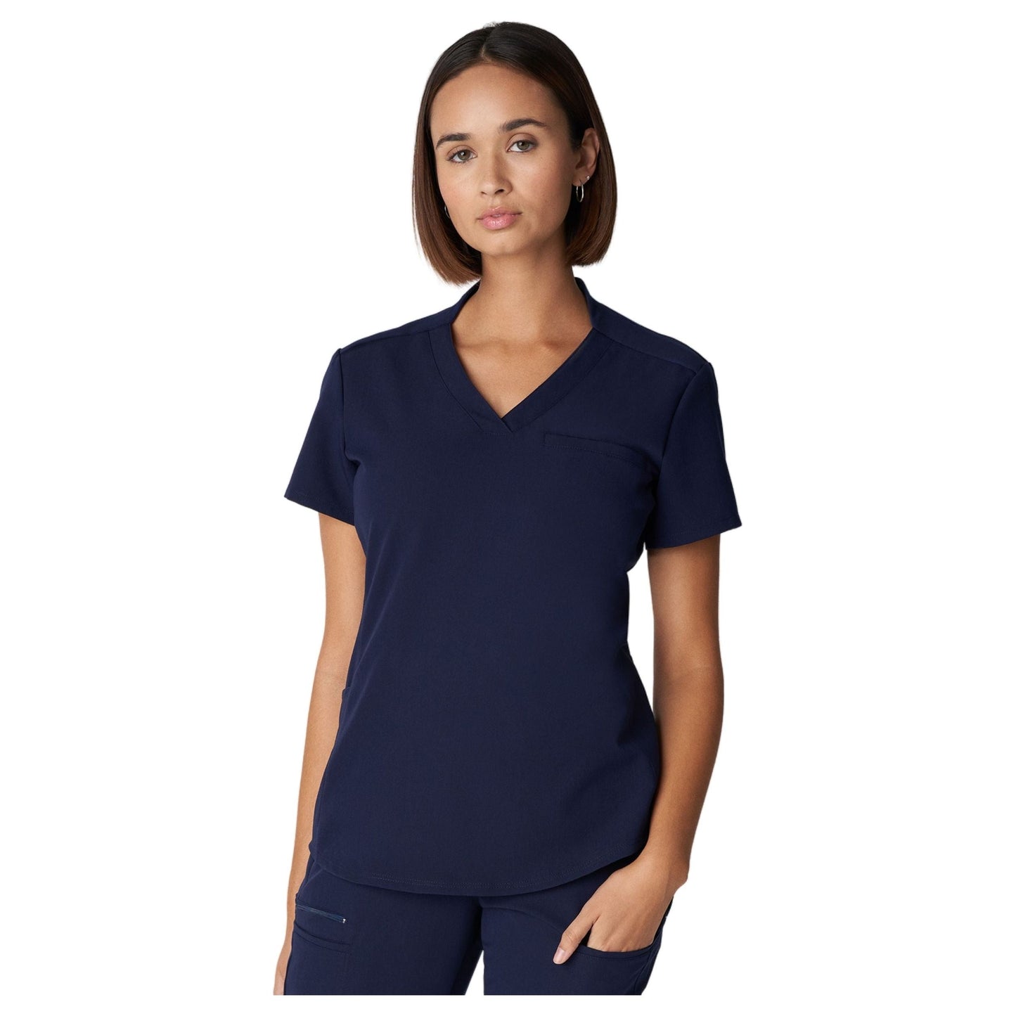 White Cross V-Tess Women's 2-Pocket V-Neck Scrub Top SALE*