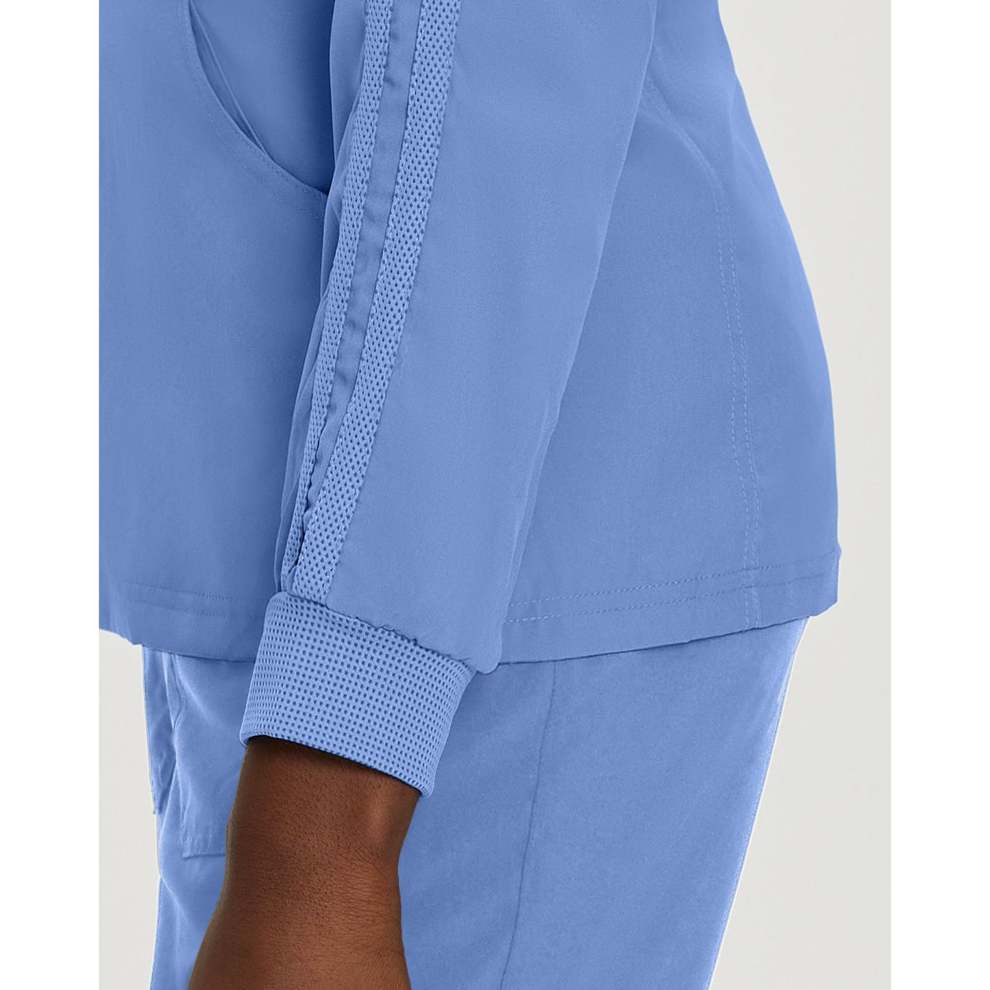 White Cross FIT Women's 2-Pocket Warm-Up Scrub Jacket